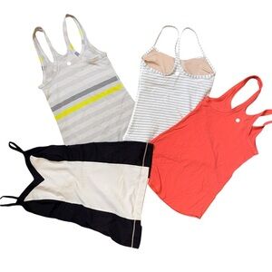 Lululemon workout tops set of 4